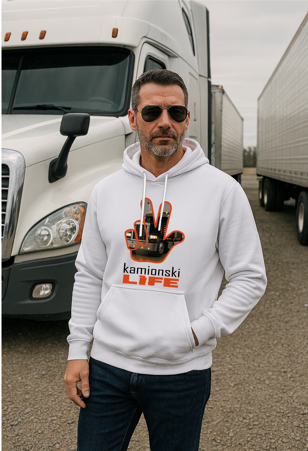 Kamionski Life T-Shirt/Hoodie $29.99-$49.99/ea.