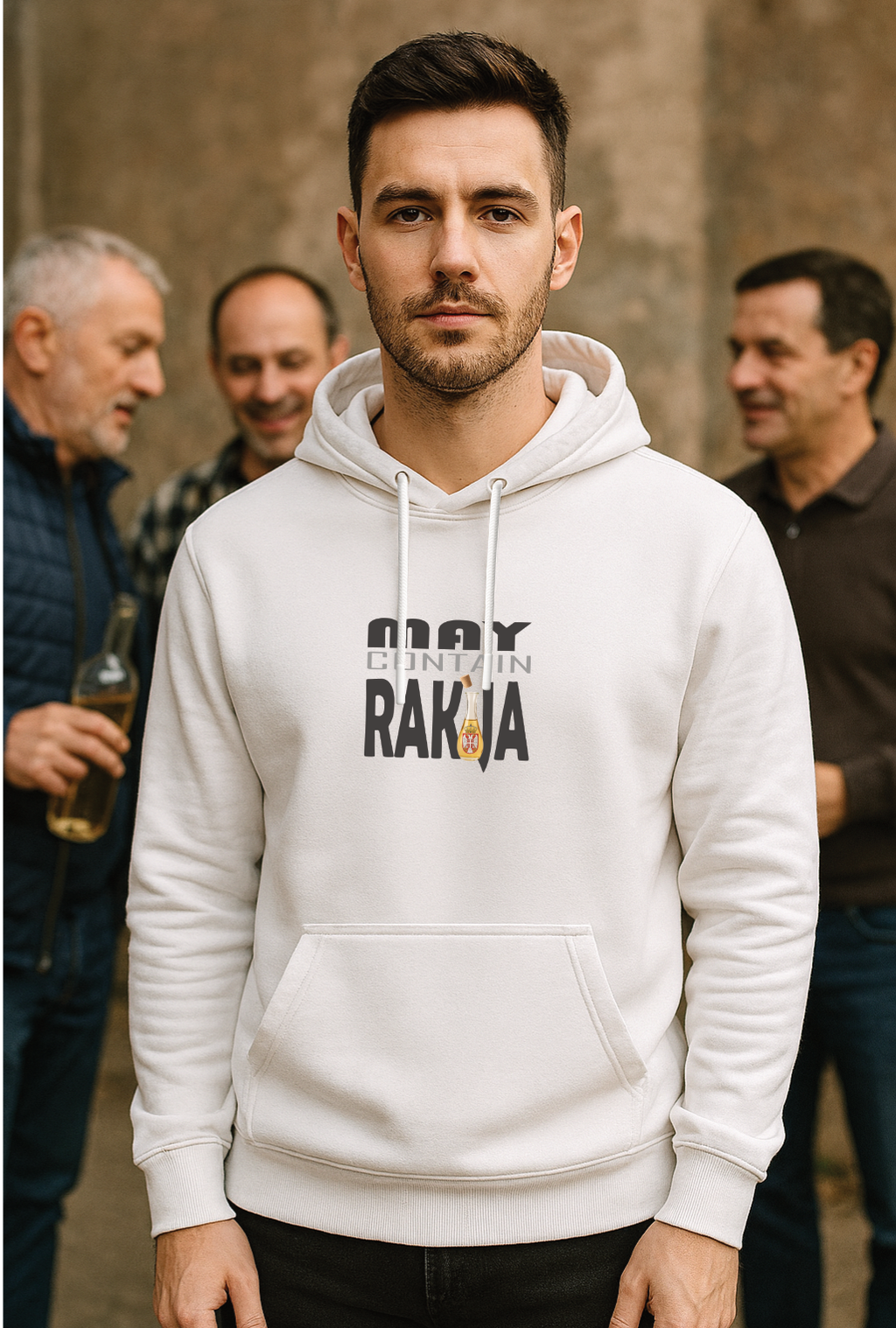 May Contain Rakija T-Shirt/Hoodie $29.99-$49.99/ea.
