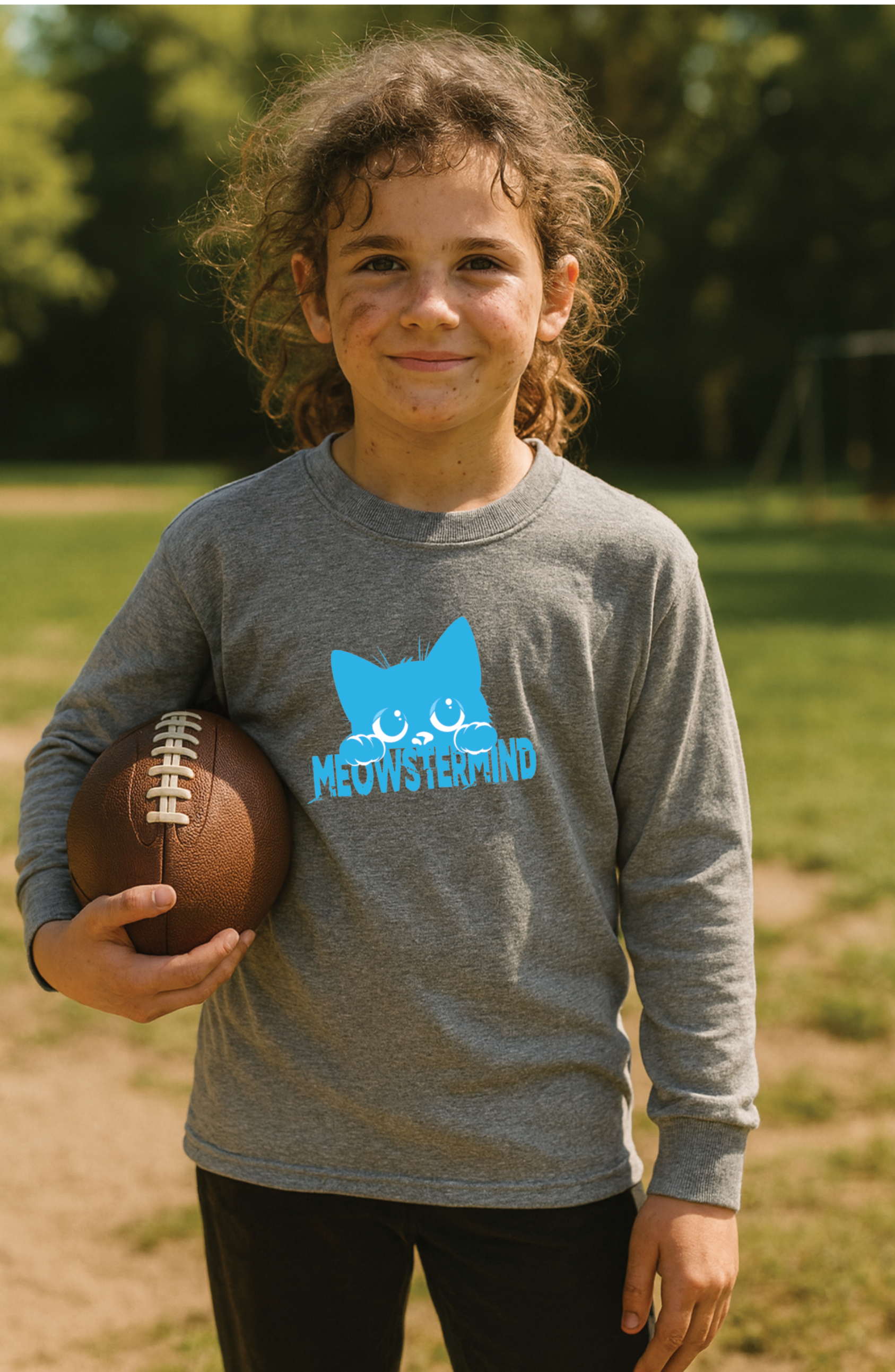 Meowstermind Youth Long-Sleeve T-Shirt