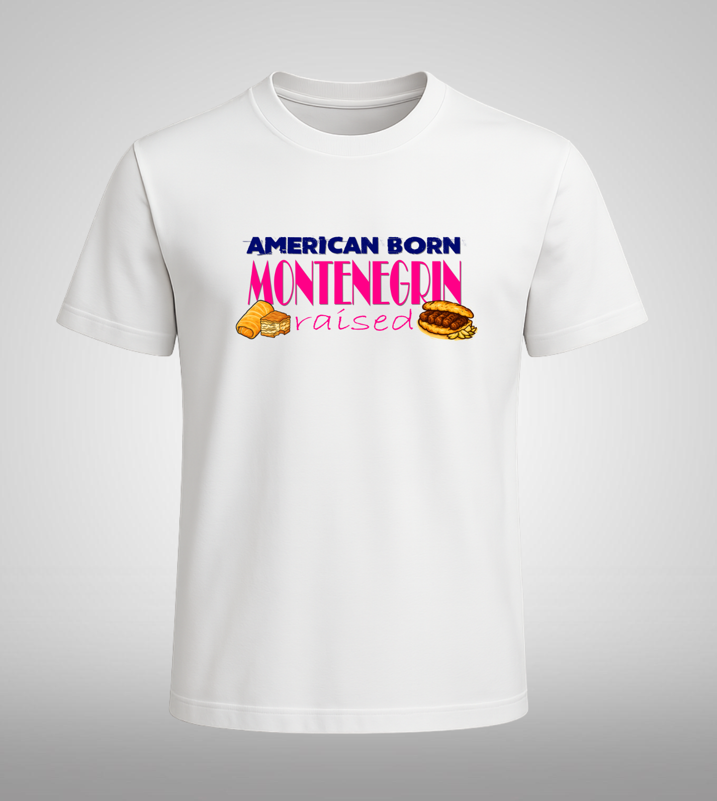 Montenegrin Raised T-Shirt/Hoodie $29.99-$49.99/ea.