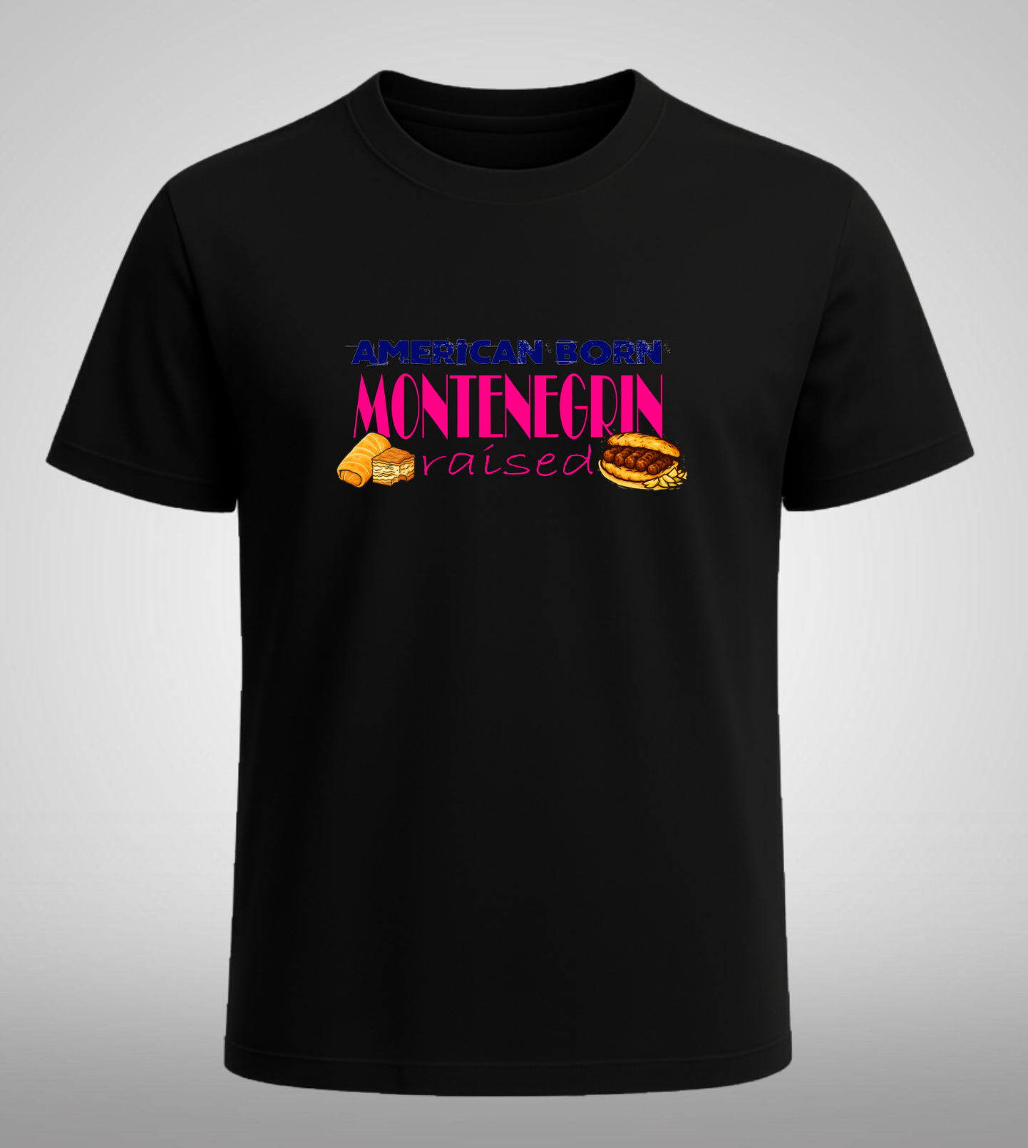 Montenegrin Raised T-Shirt/Hoodie $29.99-$49.99/ea.