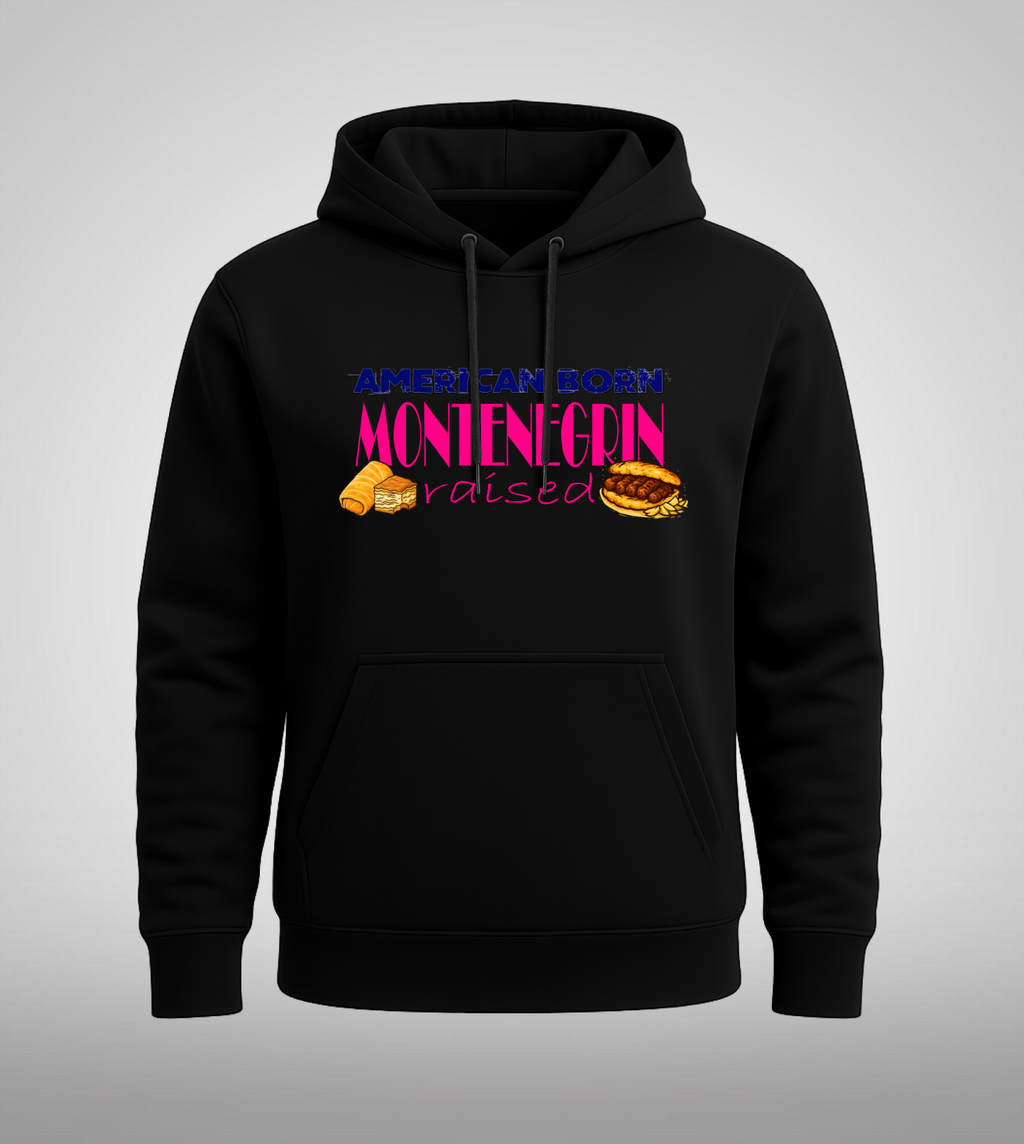 Montenegrin Raised T-Shirt/Hoodie $29.99-$49.99/ea.