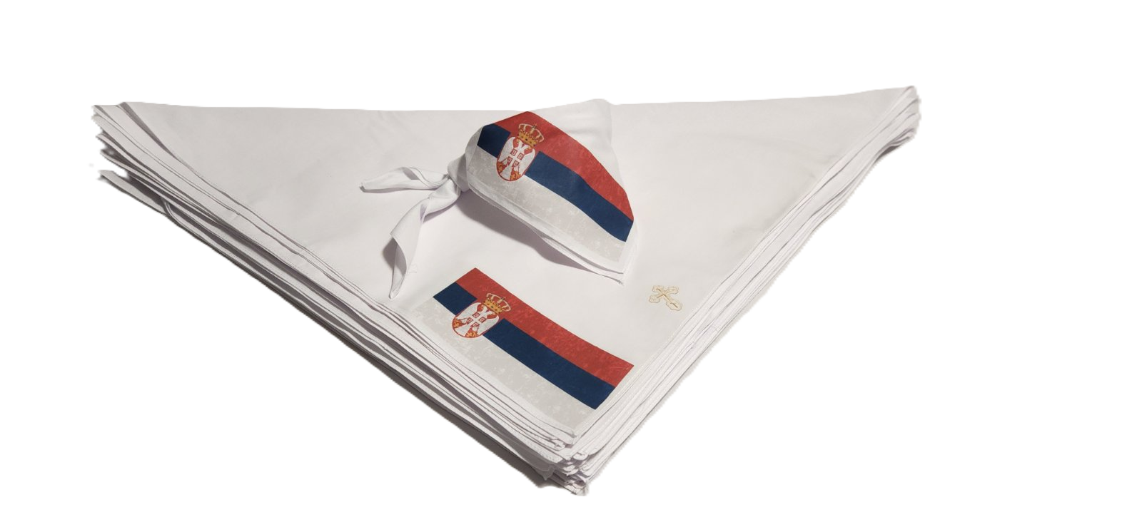 Serbian Flag Neck Bandana