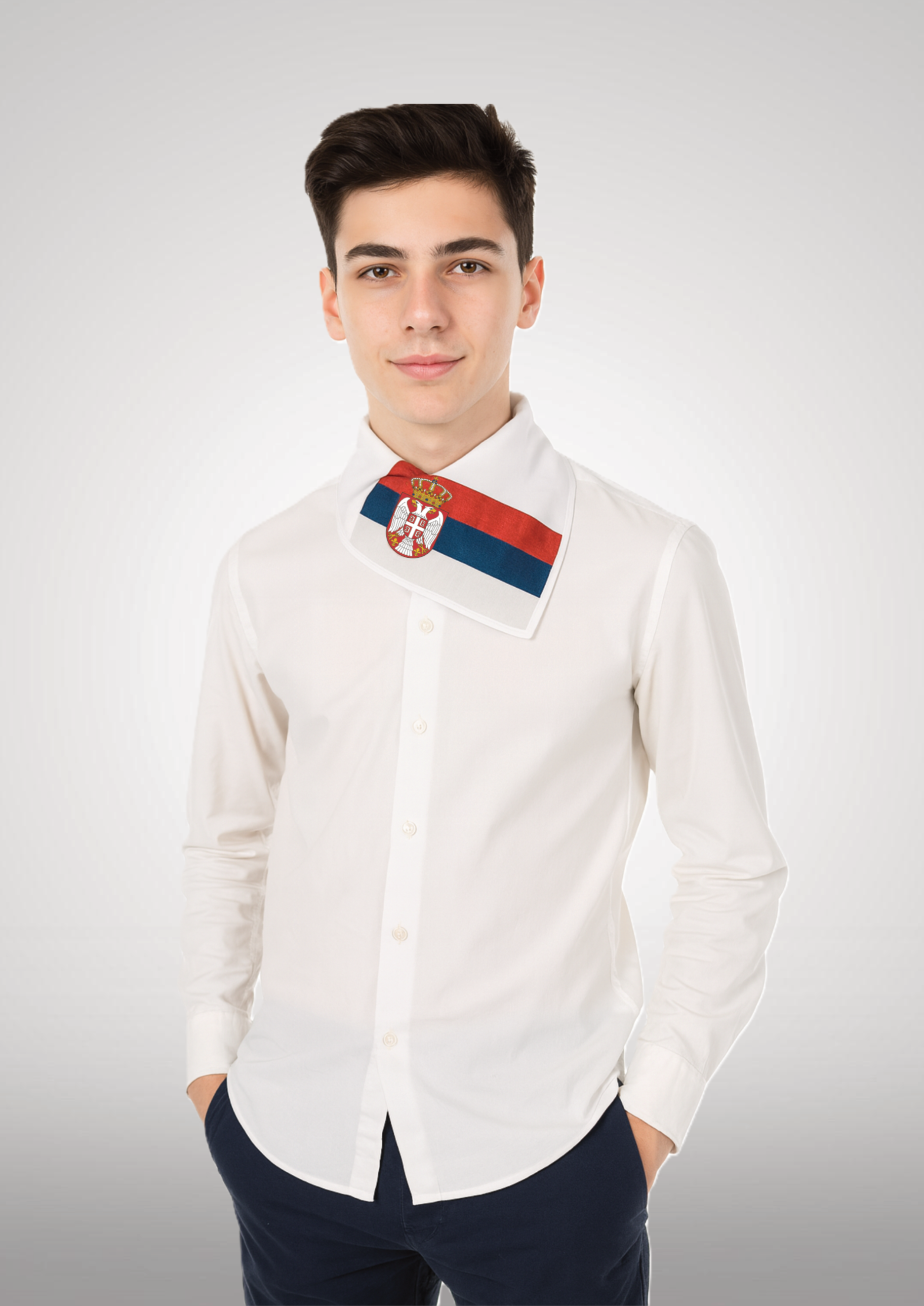 Serbian Flag Neck Bandana