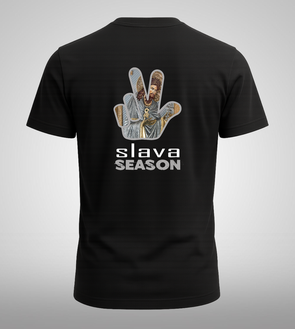 White Slava Season T-Shirt/Hoodie $29.99-$49.99/ea.