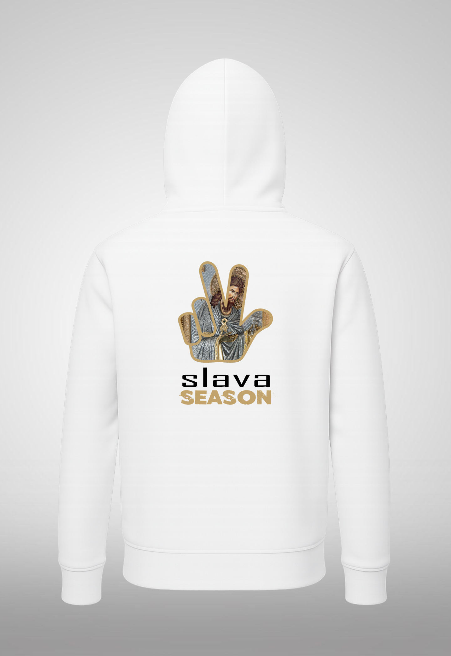 White Slava Season T-Shirt/Hoodie $29.99-$49.99/ea.