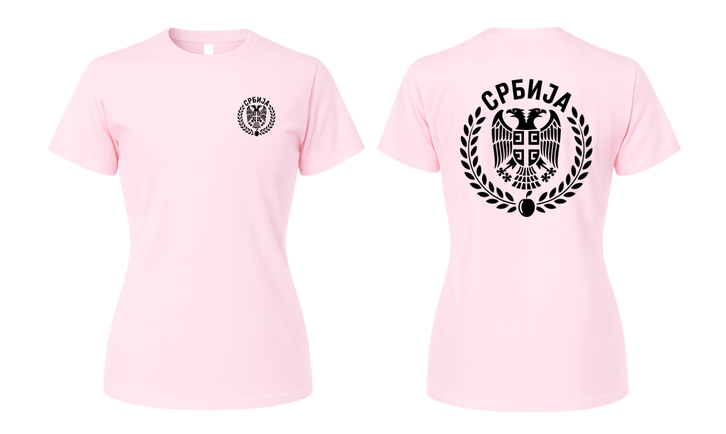 Србија T-Shirt - Double Sided