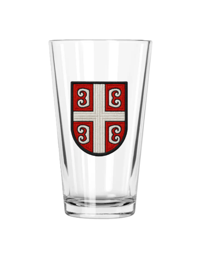 Ocila 4-Cs Pint Glass 16oz.