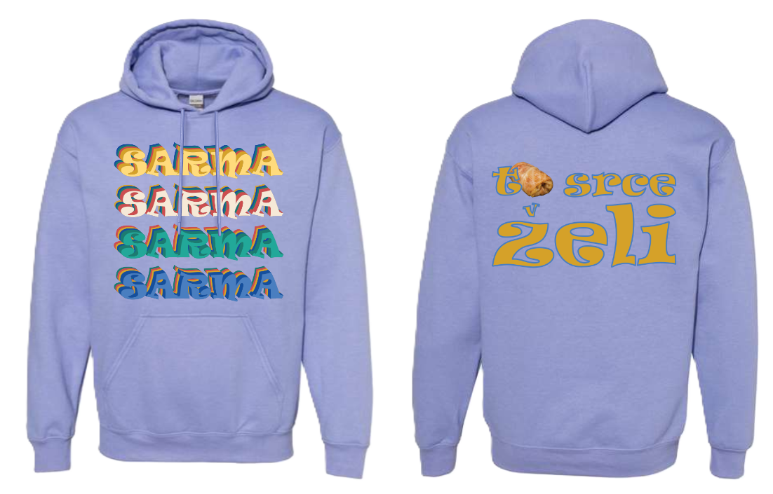 Sarma Hoodie (Violet/Blue)